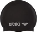 Arena Gorra de natación clásica unisex de silicona suave para mujeres y hombres